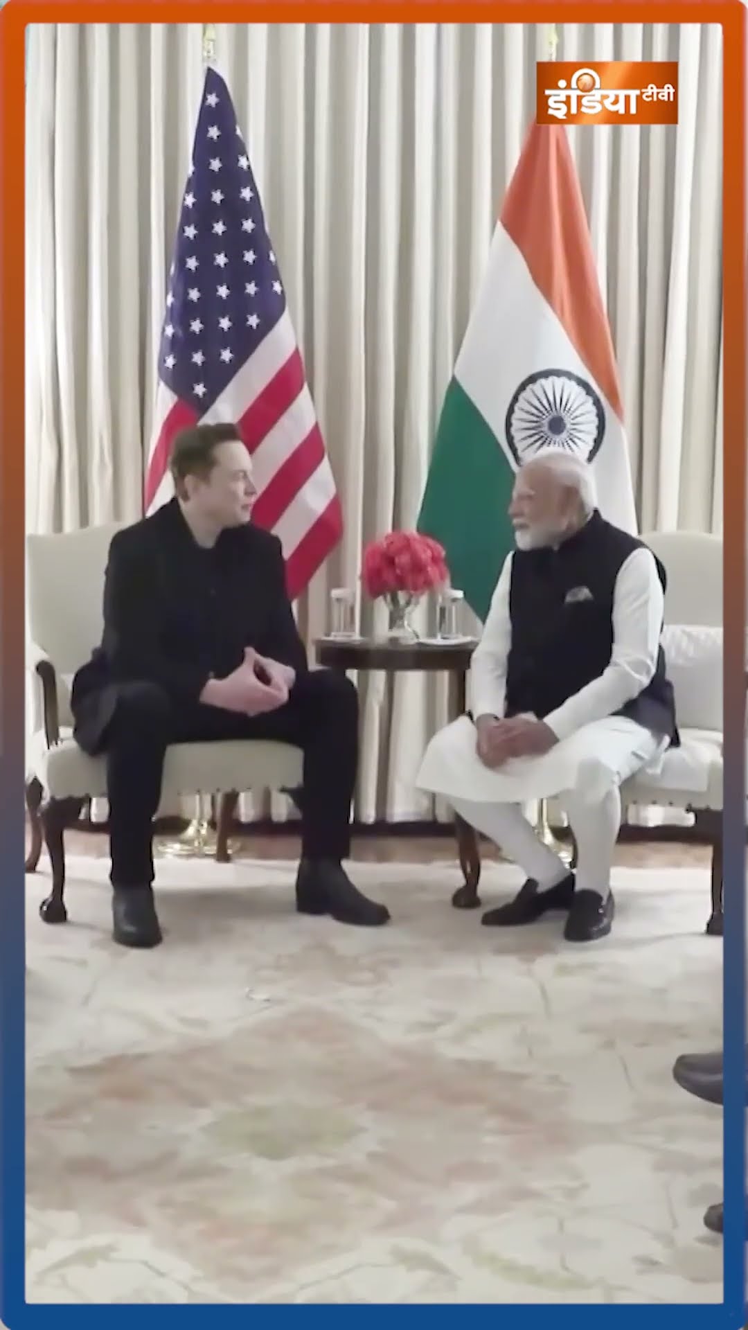#pmmodi ने #elonmusk से की मुलाकात #tesla #donaldtrump #america #pmnarendramodi #shorts #india