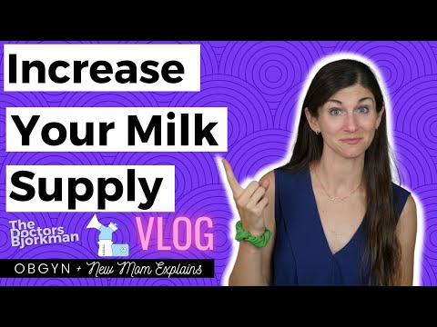 OBGYN + Breastfeeding Mom Shares 4 Tips to  Increase You Breastmilk Supply