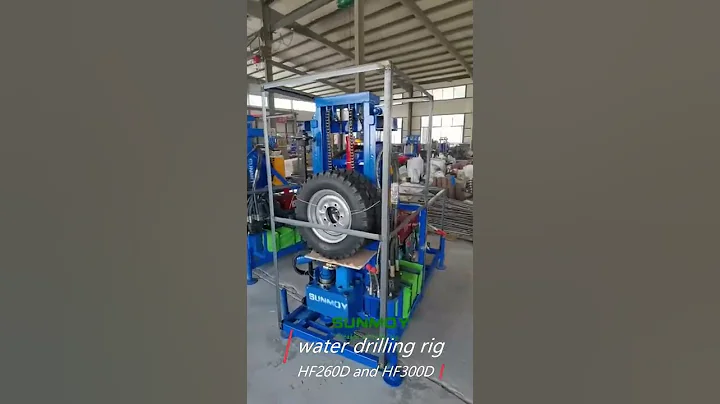 3sets HF260D and 3sets HF300D water well drilling machines are delivered to Guatemala
