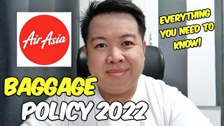 AIRASIA PH Baggage Policy 2022 | JM BANQUICIO