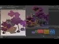 Voxel Hanamura #02 - Trees, Rocks and optimitation