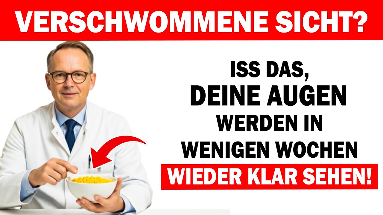 Verschwommene Sicht? Dieses preiswerte Lebensmittel bringt Ihre Sehkraft in Wochen zurück!