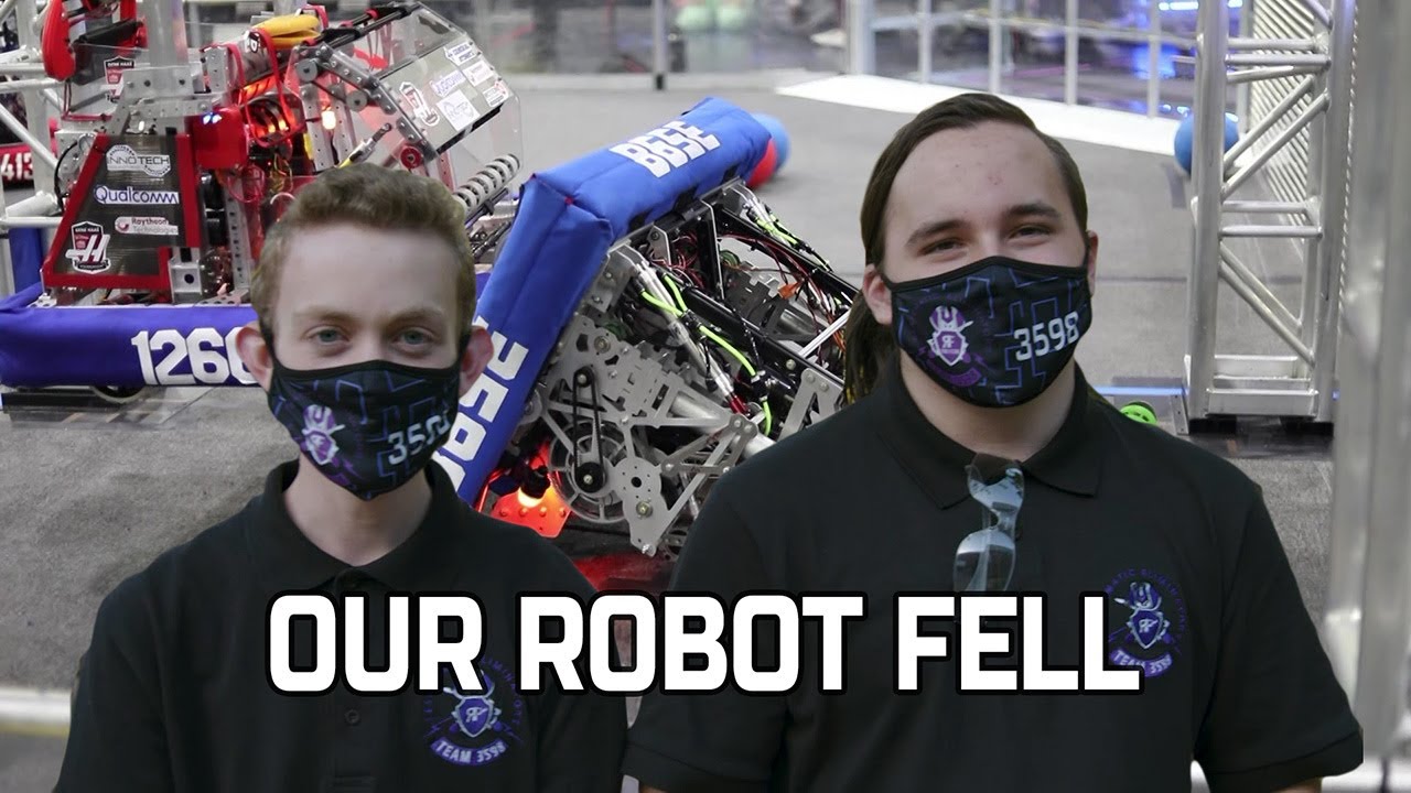 Our Robot Fell | FRC Central Valley Regional | Team 3598