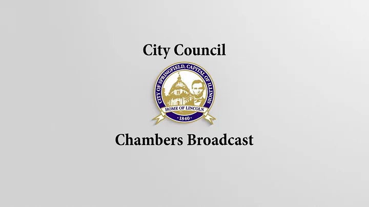 Springfield City Council Chambers Broadcast