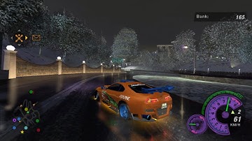 NFS Underground 2 Winter Edition | Part 31 | Toyota Supra | Hard Difficulty |  Manual Transmission