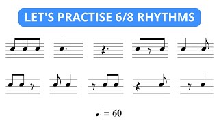 Let's Practise Rhythms In 6/8 Time 🎵