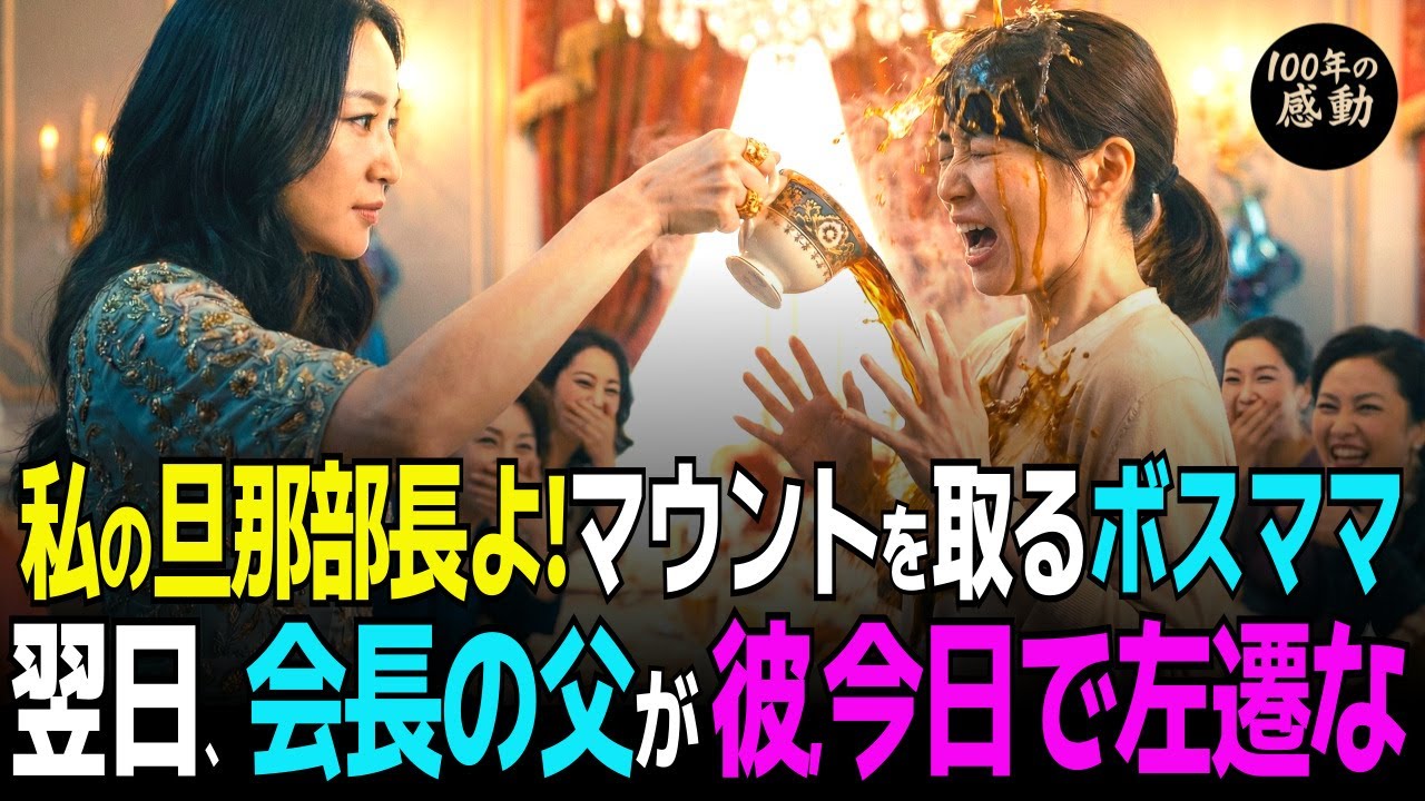 会長令嬢とは知らず、頭からコーヒーをぶっかけるママ友。「悔しかったら旦那を出世させてみろ~」 私 「では、そうします!」 ママ友 「え…？」