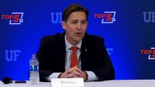 Sen. Ben Sasse from Nebraska faces questions at UF amid protests outside