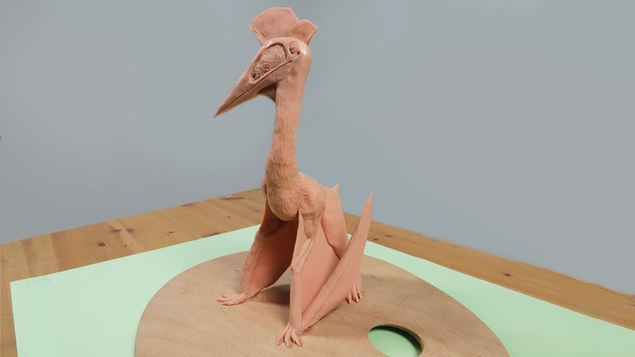 Pterodactyl Sculpture - The 4 Kids