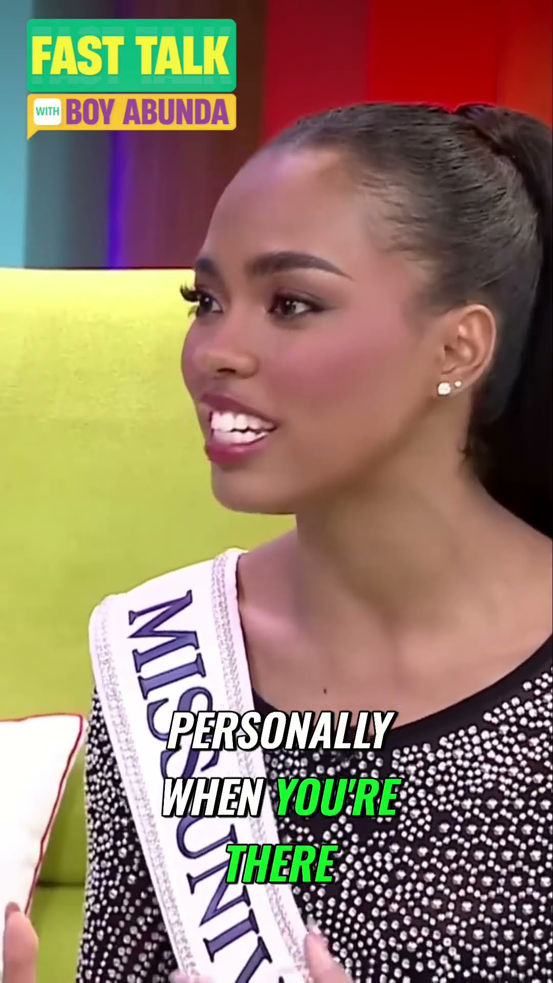 Chelsea Manalo’s Miss Universe experience! #shorts | Fast Talk with Boy Abunda