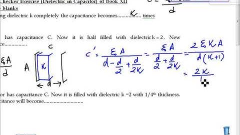 Problem : Capacitor with Dielectric