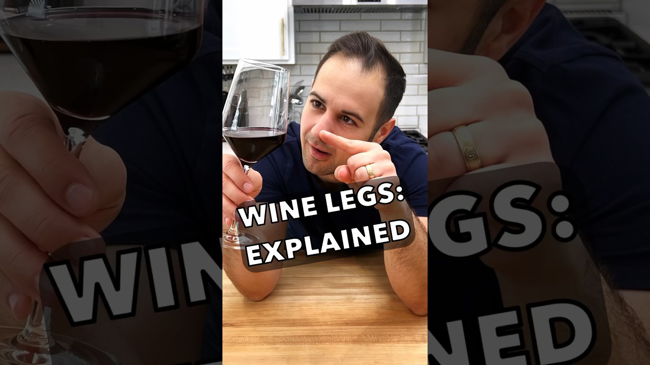 Wine Legs, What Do They Mean? - YouTube