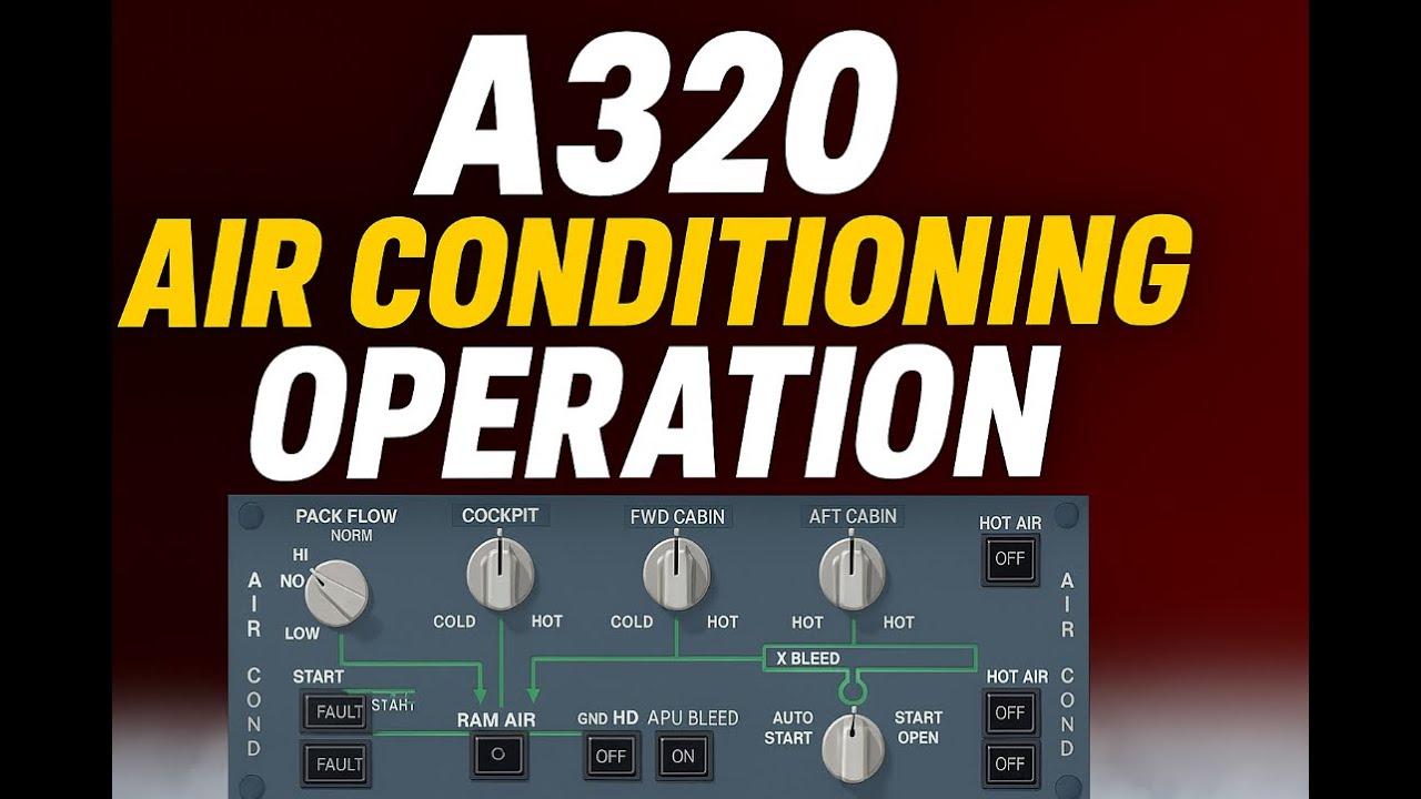 Airbus A320 CBT # 3 AIR CONDITIONING OPERATION (Me)
