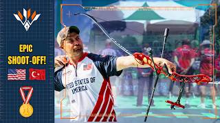 Brady Ellison CLUTCH! 🏹 USA vs Turkiye Gold Medal Match | Archery World Cup 2026 screenshot 4