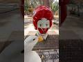 Intruder in clown mask
