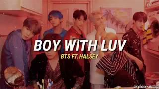 [Easy Lyrics] BTS (방탄소년단) - BOY WITH LUV Feat. Halsey