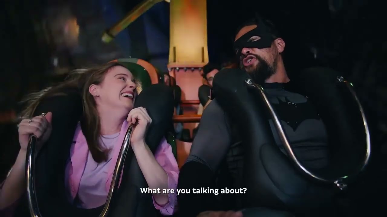 Yas Island 'Live it up like Momoa on Yas Island' Warner Brothers World Campaign