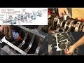 how to install new Crankshaft , bearing shell, Thrust bearing properly | Described with subtitles