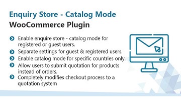 WooCommerce Enquiry Store - Catalog Mode Plugin | Codecanyon Scripts and Snippets
