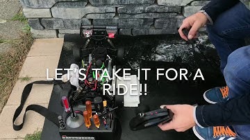 TEKNO RC NB48.4 my first nitro RC braking in the B2102