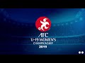 AFC U-19 Women's Championship 2019 Qualifiers Draw