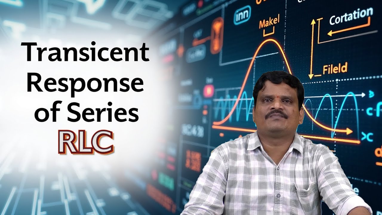 Transient Response of Series RLC Circuit by Mr. P Mallikarjun - YouTube