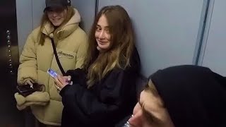 SHOCKING people in an elevator with beatbox #2