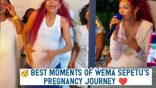 From Tears to Joy! Wema Sepetu's Most Emotional Pregnancy Moments 😭👶#wemasepetu #luxury #babyboy