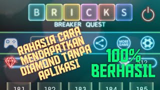 ●Rahasia cara mendapatkan diamond tanpa aplikasi Game bricks breaker screenshot 5