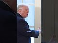 Trump checks out ballroom construction