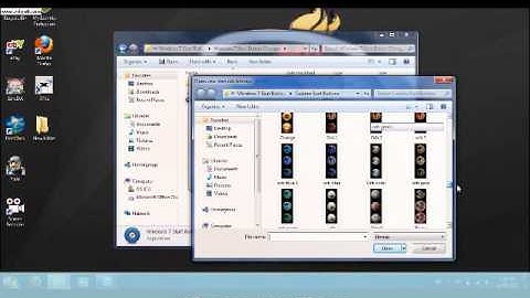 How To Change Your Start Button On Windows 7