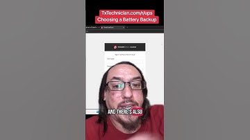 Pick out a Battery Backup (UPS) - Setup UPS software - CyberPower Panel and Cloud