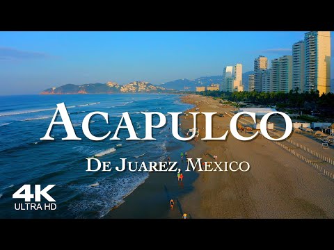 ACAPULCO 2023 🇲🇽 Drone Aerial 4K | De Juárez Guerrero Mexico Ultra HD Dron