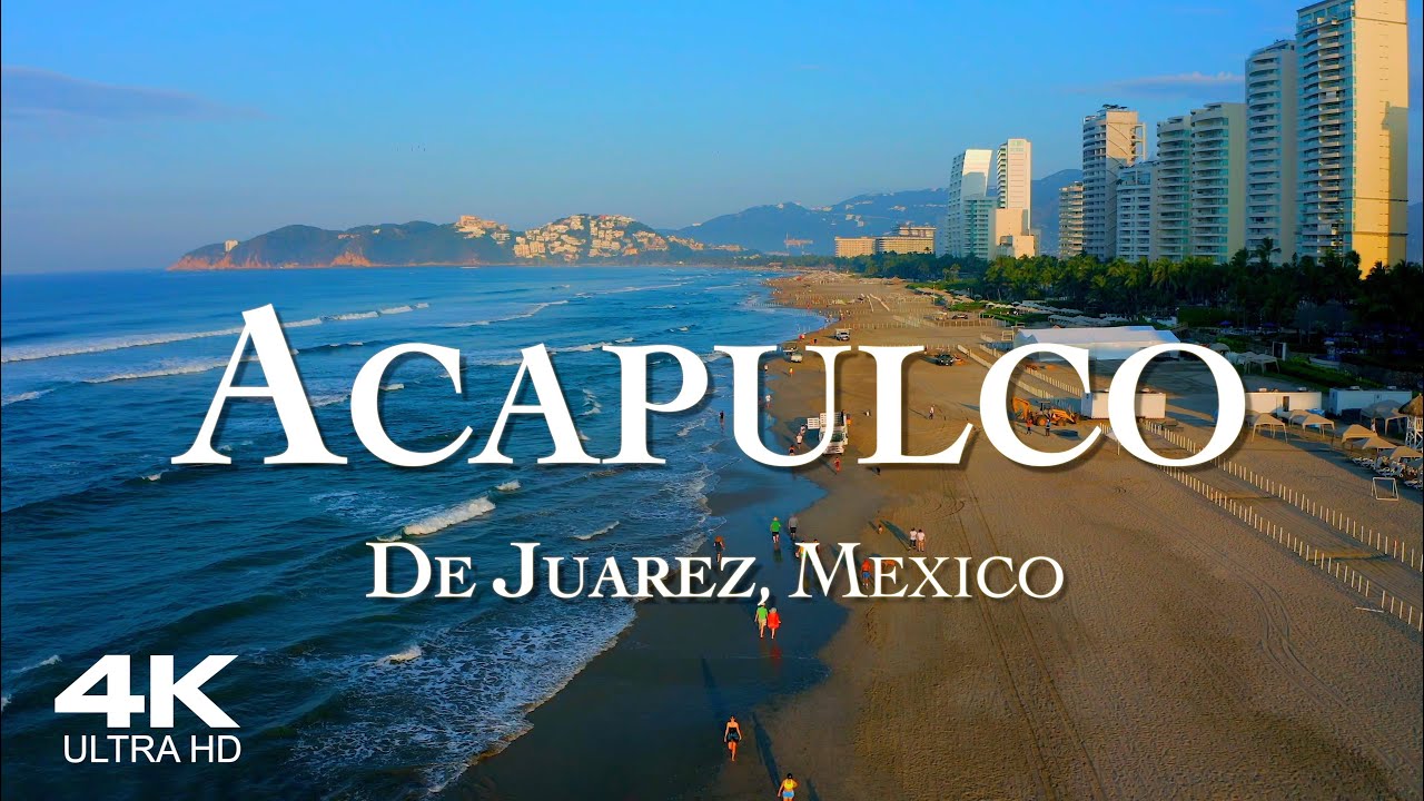 ACAPULCO 2026 🇲🇽 Drone Aerial 4K | De Juárez Guerrero Mexico Ultra HD Dron