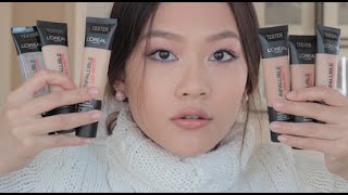 First Impressions & Review Loreal 24-Matte Infallible Foundation || KatherineKnows