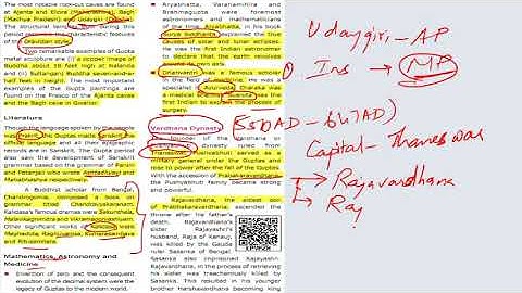 The Age of Empires: Gupta and Vardhana | 6th STD |Term III | Social Science | English Medium|Part II