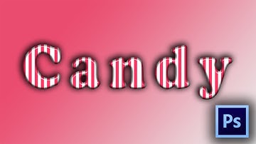 Adobe Photoshop Tutorial : Real Candy Text Effect in Photoshop | Photoshop Text Effects