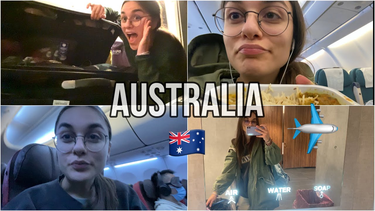 MI TRASFERISCO IN AUSTRALIA🇦🇺 *Vlog partenza* 30 ore di viaggio ✈️🥵