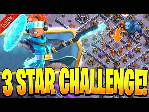 How to 3 Star Clashiversary Challenge #4 in Clash of Clans (Future Champion)