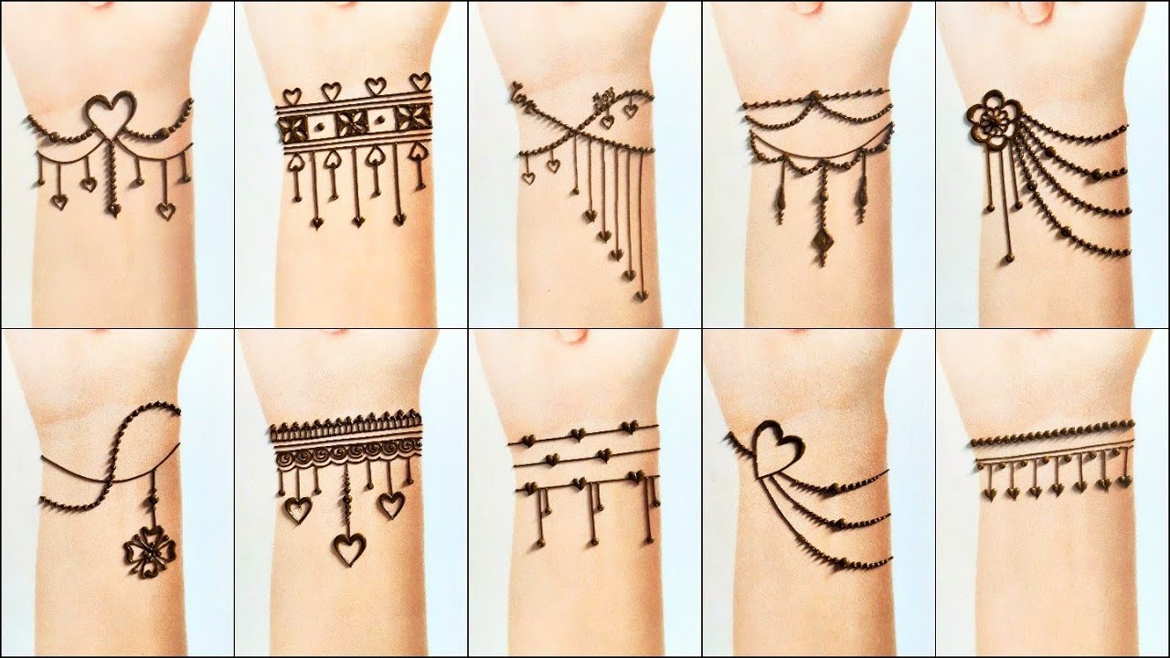 World's Best Bracelet Tattoo Designs | Mehndi Tattoos | Girls fashion ||2020|| Cute Tattoo for Girls