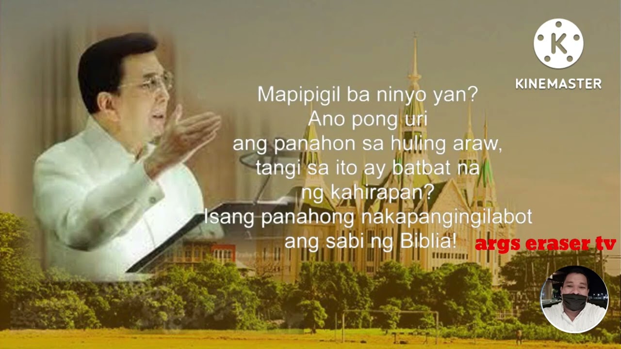 ang ganda ng mensahe ni KA ERANO MANALO.