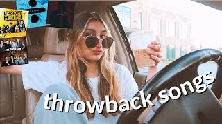 the ULTIMATE throwback playlist