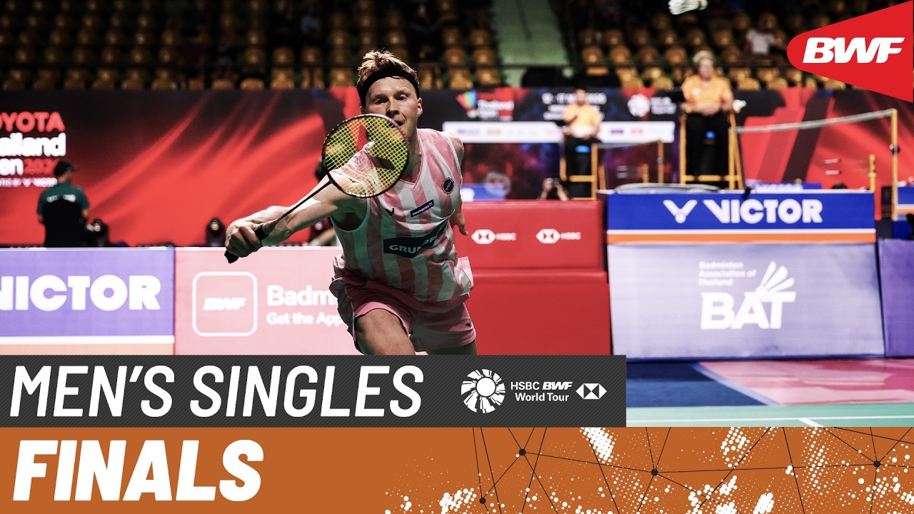 TOYOTA Thailand Open 2026 | Anders Antonsen (DEN) [3] vs Kunlavut Vitidsarn (THA) [2] | F
