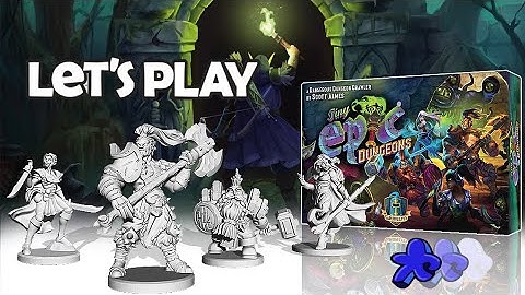 Tiny Epic Dungeons I Full Solo Playthrough