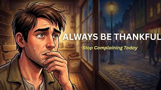 Why You Should ALWAYS Be Thankful (A Powerful Story)
