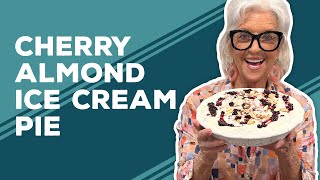 Love & Best Dishes: Cherry Almond Ice Cream Pie Recipe | Summer Desserts to Make at Home screenshot 5
