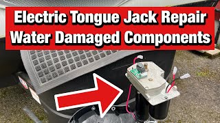 FIC-ETJ3500 Electric Tongue Jack Repair - Water Damaged Electrical Components