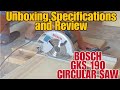 BOSCH GKS 190 / Unboxing and Review 2024