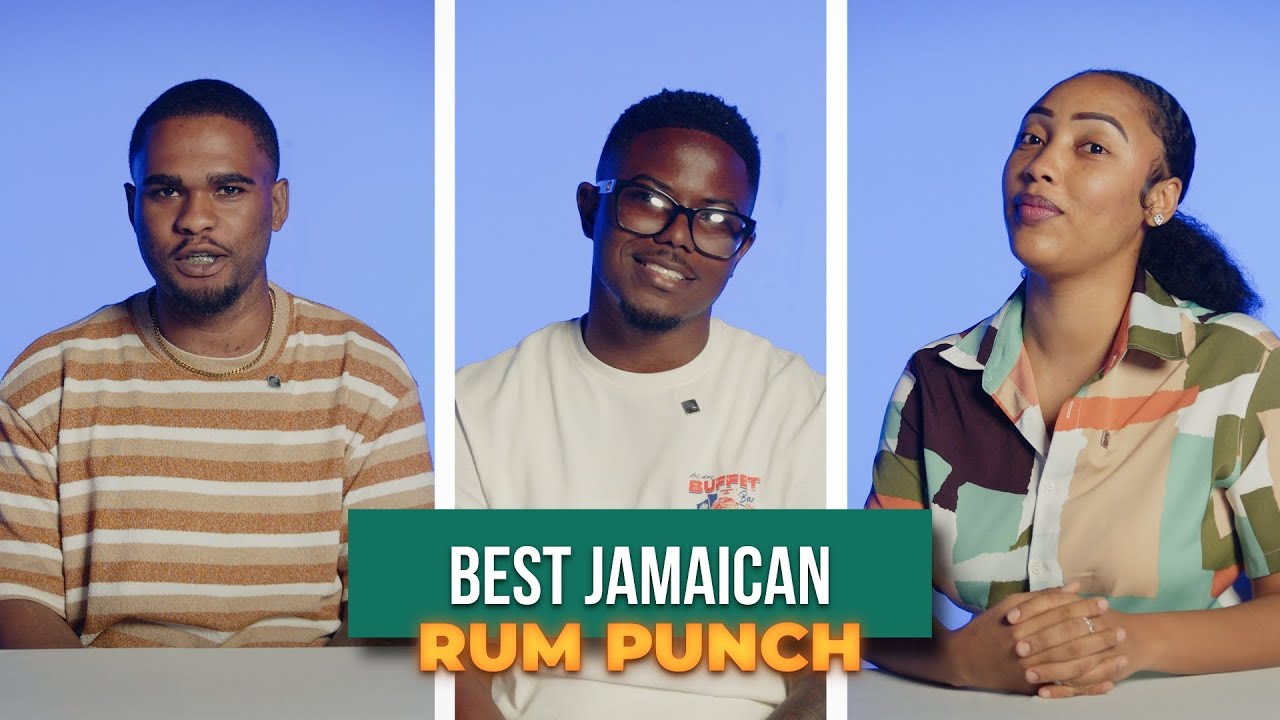 Jamaicans Try Each Other’s RUM PUNCH 