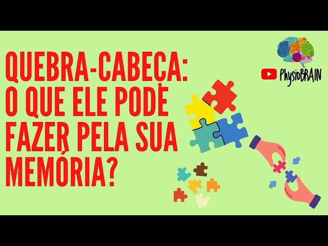 Vamos montar um quebra-cabeça - SUPERA - Ginástica para o Cérebro